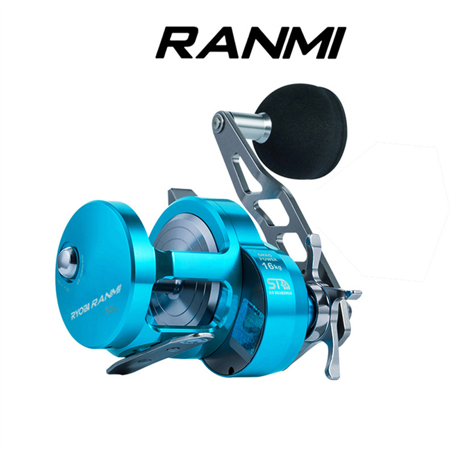 Fishing Boat Steering Wheel - RYOBI RANMI BT50 Slow Jigging Wheel