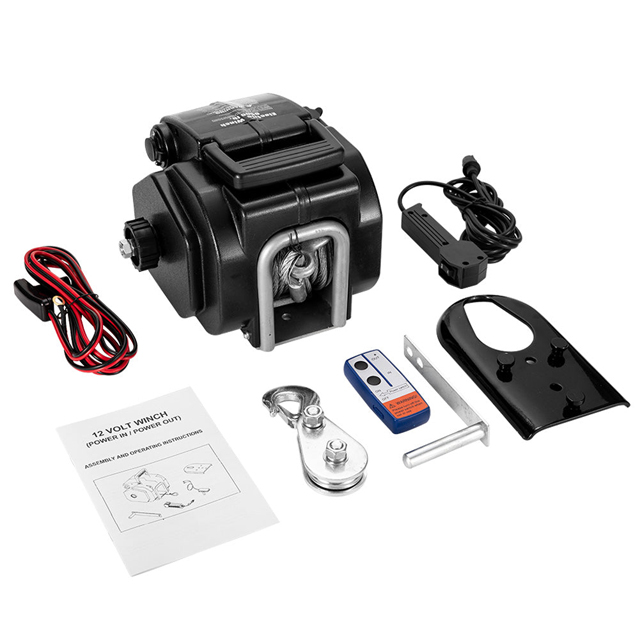 Fishing Boat Anchor Winch - Boat Anchor Winch, 12V 24V Drum