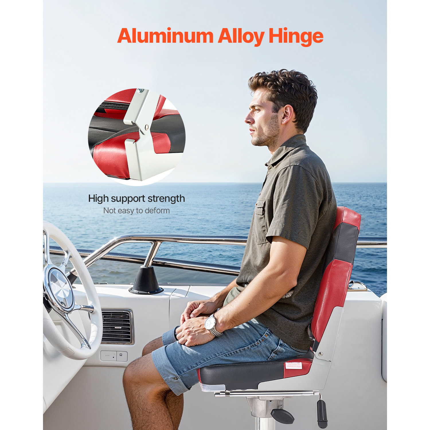 VEVOR Boat Seat High Backrest  - đánh giá và giá Fishing Boat Seat